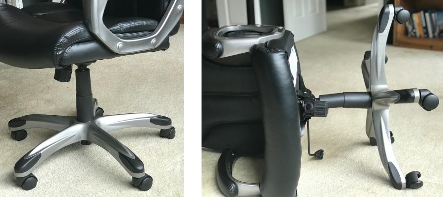 Lay Office Chair On Side